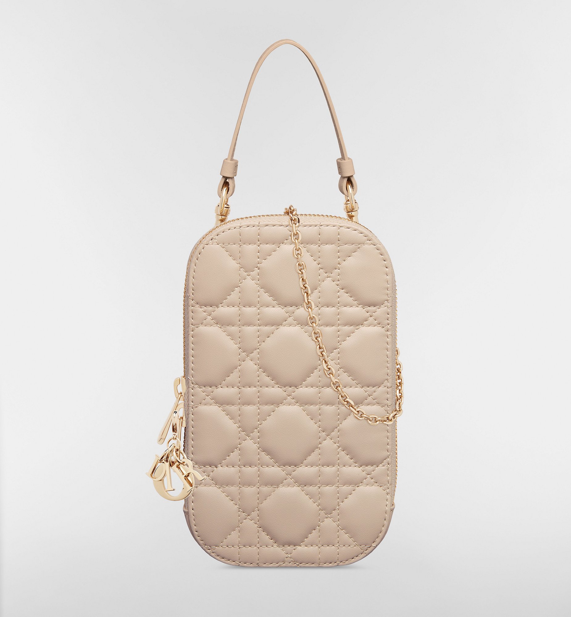 DIOR | Lady Dior Call'in Dior フォンホルダー カナージュ ラムスキン