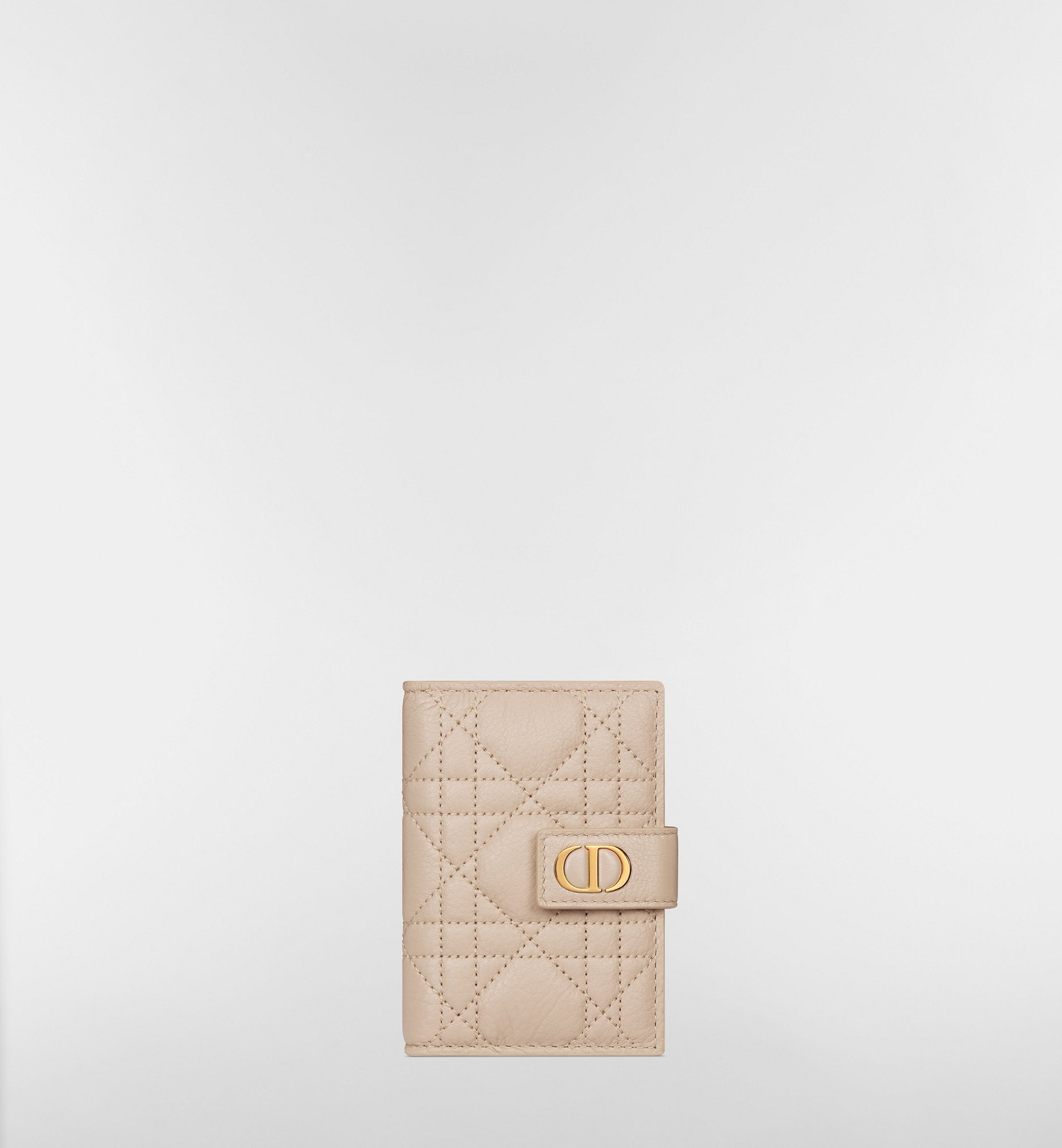 DIOR | Dior Caro Dandelion カードホルダー カナージュ カーフスキン