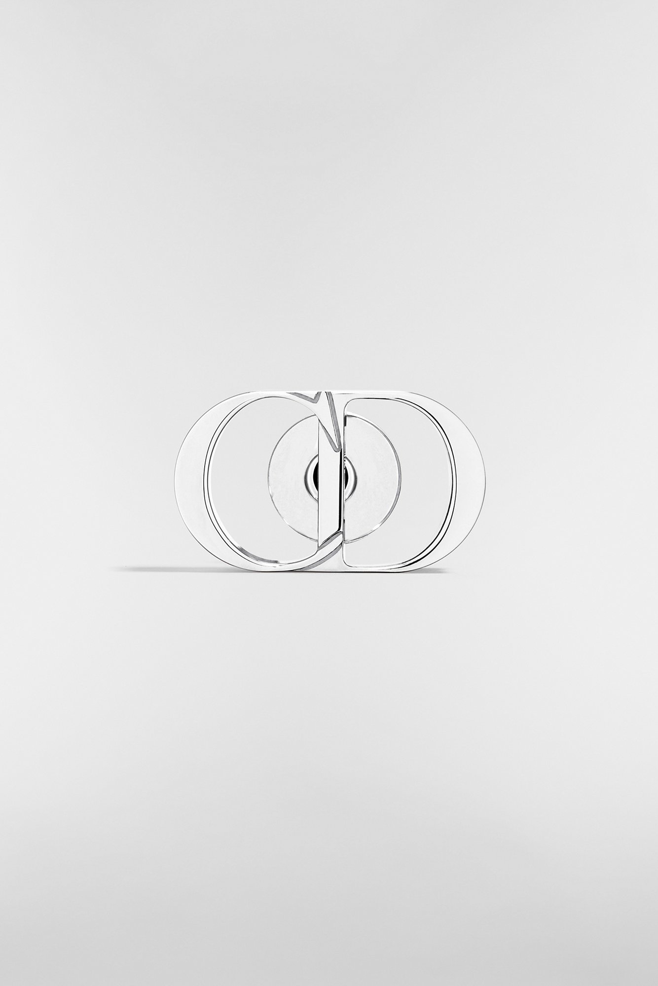 DIOR | CD Icon ブローチ シルバー