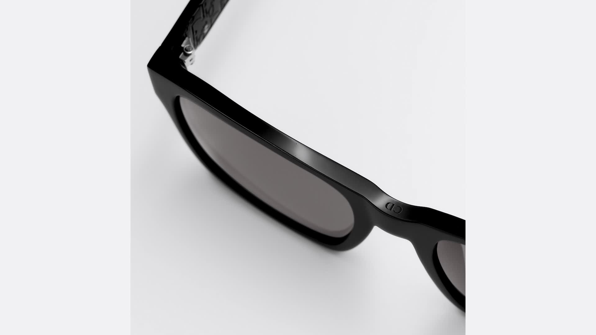 DiorB23 S2F Black Rectangular Sunglasses | DIOR