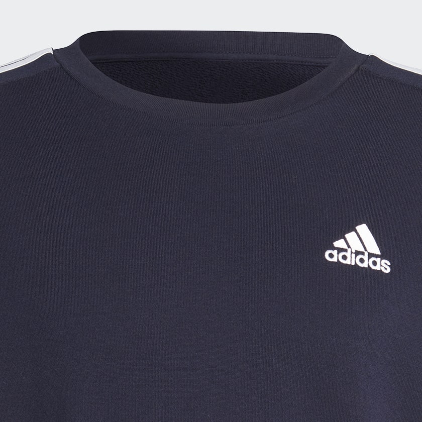 Moletinho Essentials 3-Stripes - Azul adidas | adidas Brasil