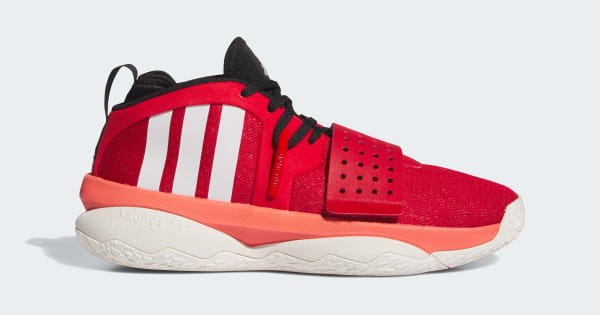 adidas Dame 8 EXTPLY Sneakers - Red | Free Shipping with adiClub