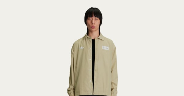 adidas Originals × Oasis ツアー コーチ ジャケット - ベージュ