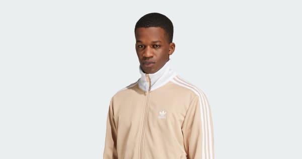アディダス アディカラー クラシックス トラックトップ - ベージュ