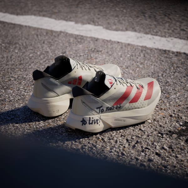 adidas Adizero Adios Pro 3 Sneakers - White | Free Shipping with