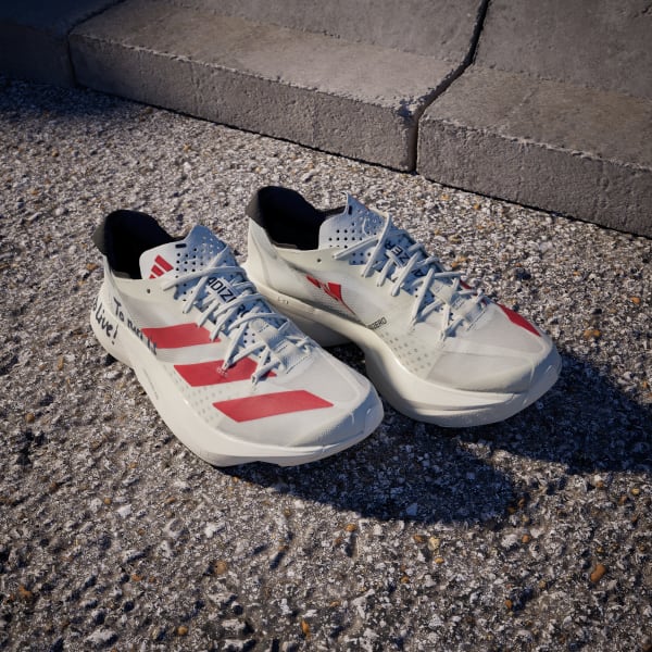 adidas Adizero Adios Pro 3 Sneakers - White | Free Shipping with