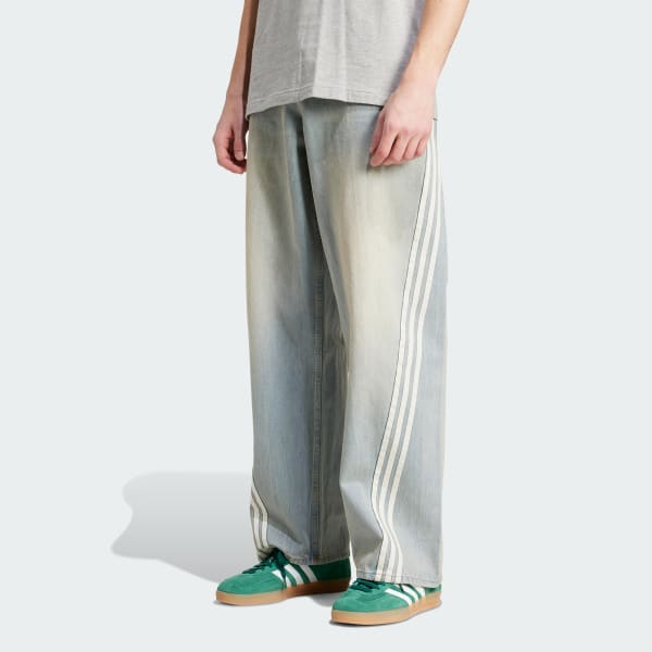 adidas Adilenium Season 3 Loose Fit Denim Pants - Multicolor