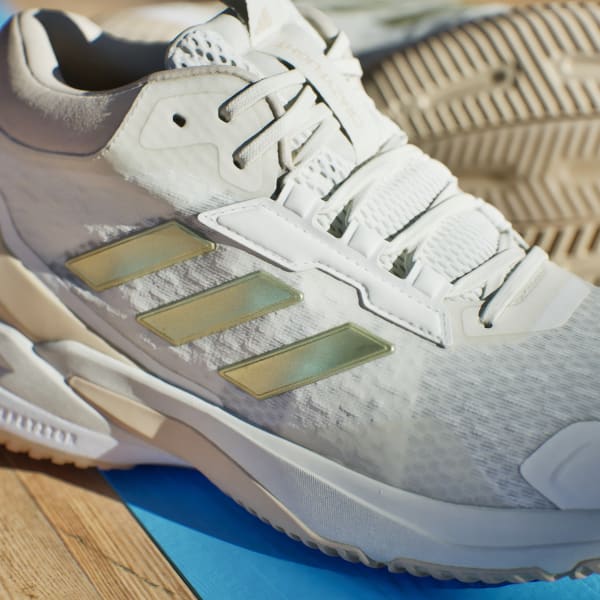 adidas Crazyflight 6 Mid Indoor Sneakers - White | Free Shipping