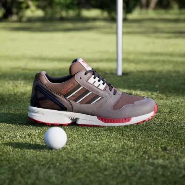 adidas Giày Chơi Golf Đinh Liền ZX 8000 GORE-TEX - nâu | adidas