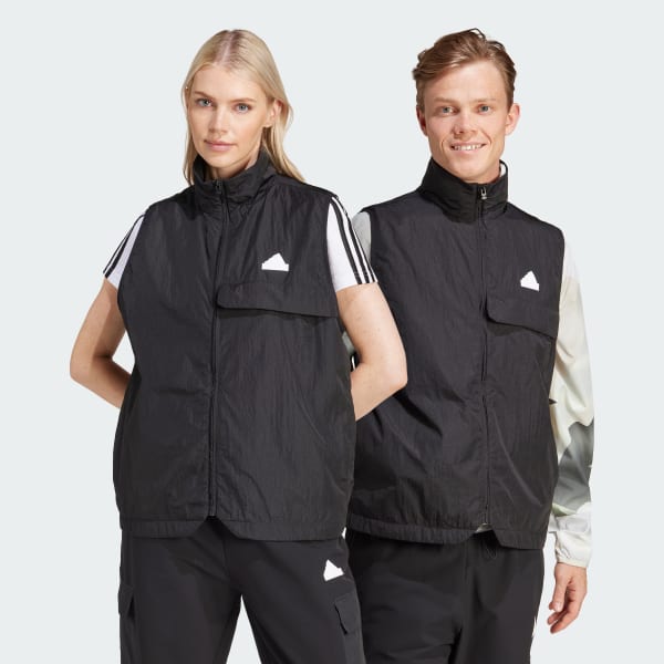 adidas City Escape Utility Vest - Black | Free Shipping with adiClub