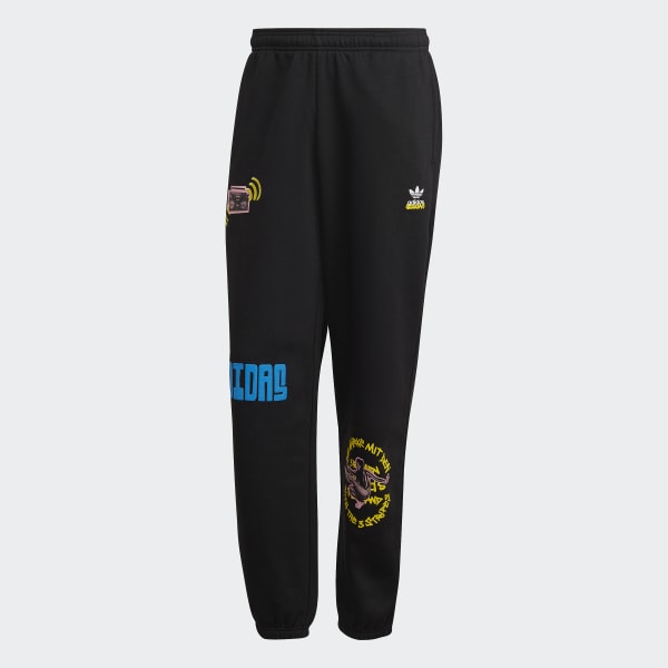 adidas Graphics Unite Sweat Pants - Black | Free Shipping with adiClub