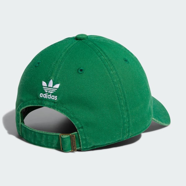 adidas Relaxed Strap Back Hat - Green | Free Shipping with adiClub