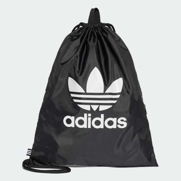 adidas Trefoil Gym Sack - Black | adidas Singapore
