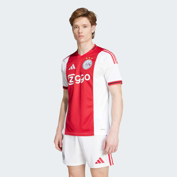 adidas Ajax Amsterdam 25/26 Home Jersey - White | Free Shipping