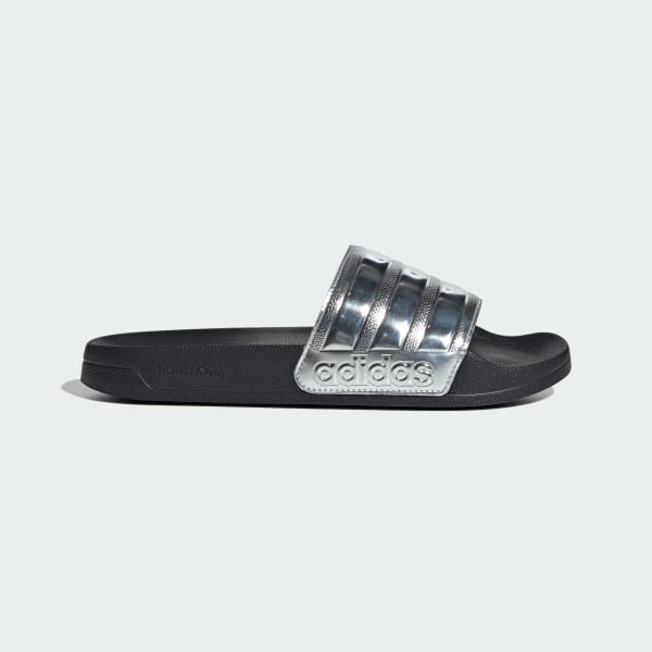 adidas Adilette Shower Slides - Black | Free Shipping with adiClub