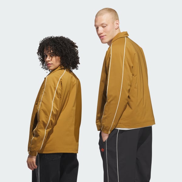 adidas Originals コーチジャケット - ブラウン | アディダス ジャパン