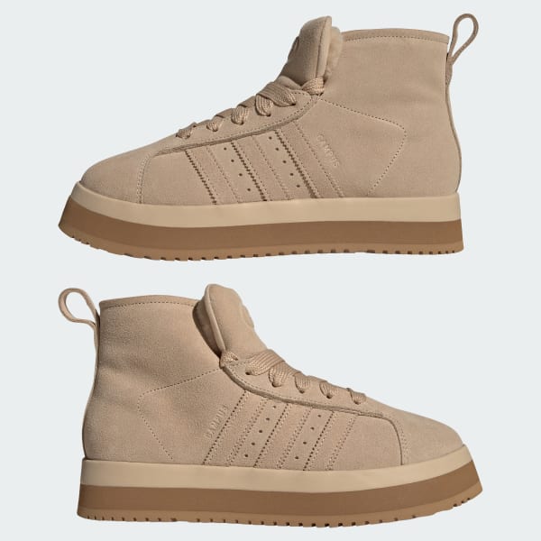 adidas Campus 00s Winter Mid Shoes - Beige | Free Shipping with