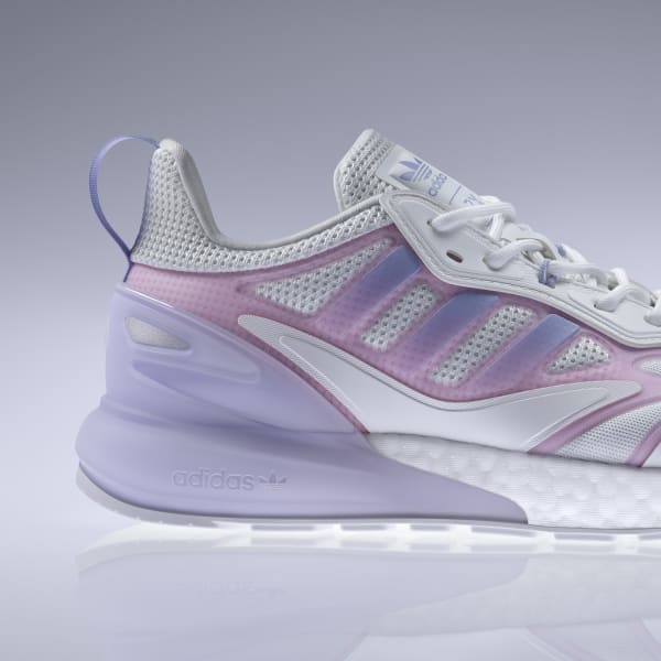 adidas ZX 2K Boost 2.0 Sneakers - White | Free Shipping with adiClub