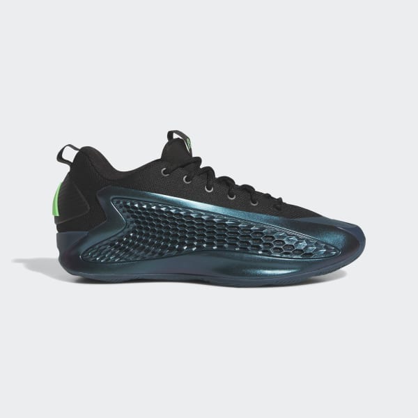 adidas Anthony Edwards 1 Lucid Lime Low Basketball Sneakers
