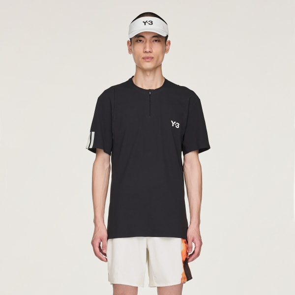 アディダス Y-3 Tennis Pro FreeLift Zip Tee - ブラック | アディダス