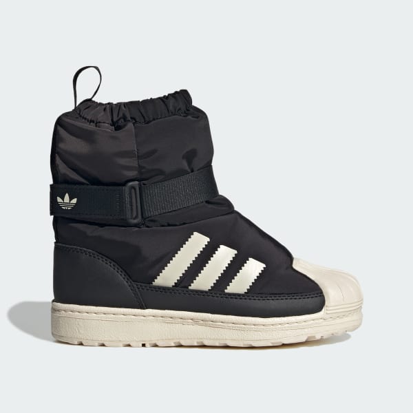 adidas Superstar 360 Winterized Boot Shoes Kids - Black | adidas
