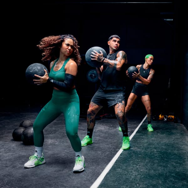 アディダス ドロップセット3トレーニングシューズ - グリーン