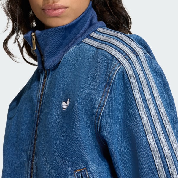 adidas FIREBIRD TRACK TOP DENIM - Multi | Free Shipping with adiClub
