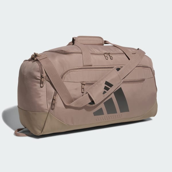 adidas Defender 5 Medium Duffel Bag - Brown | Free Shipping with