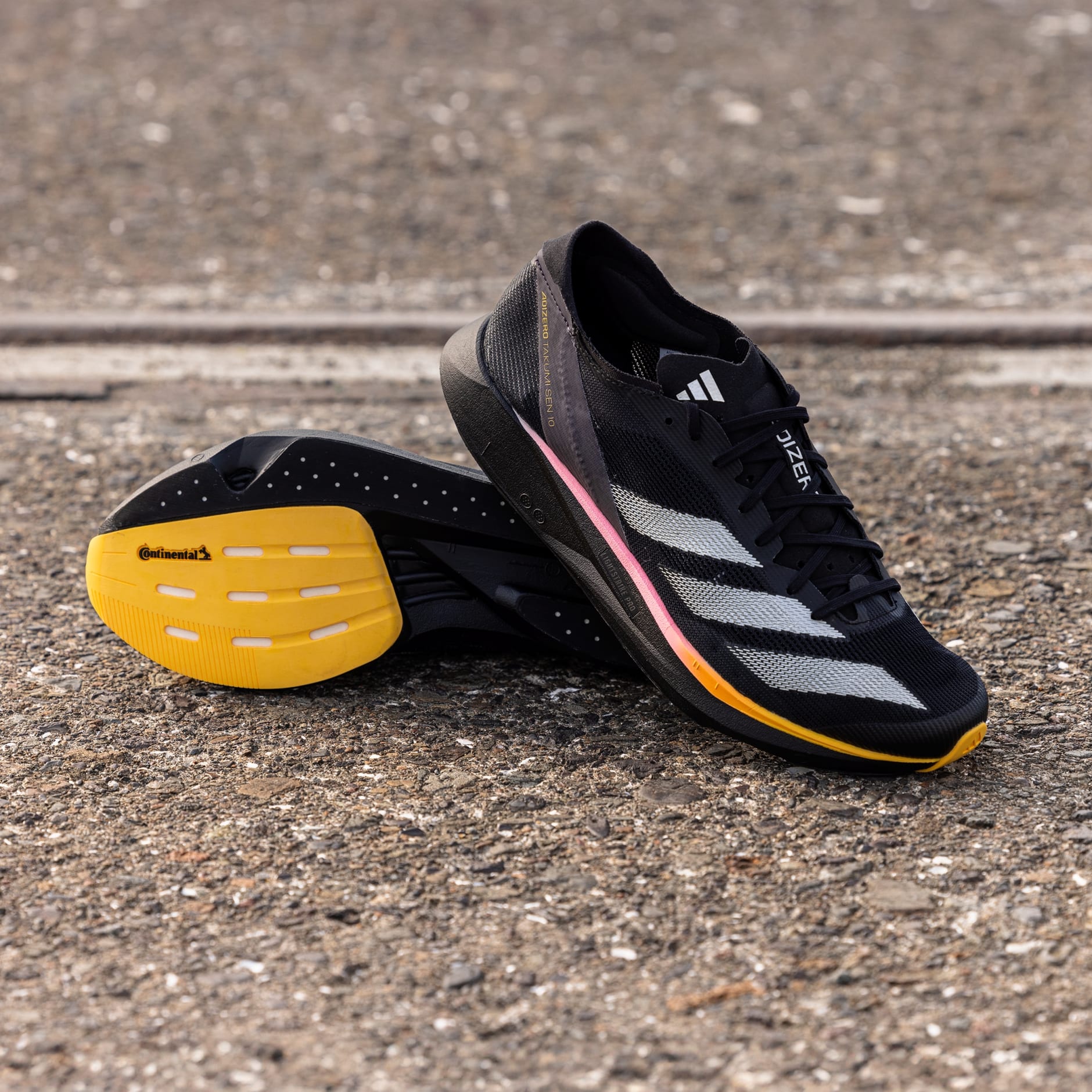 Shoes - Adizero Takumi Sen 10 Shoes - Black | adidas Oman