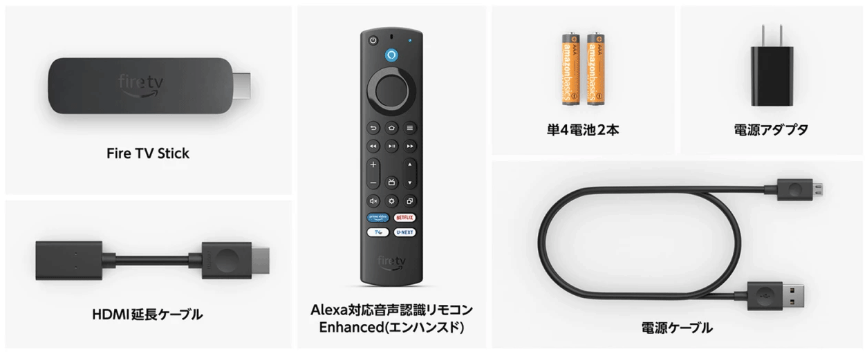 AmazonのFire TV Stick（ファイヤーTV スティック）をテレビに接続する方法