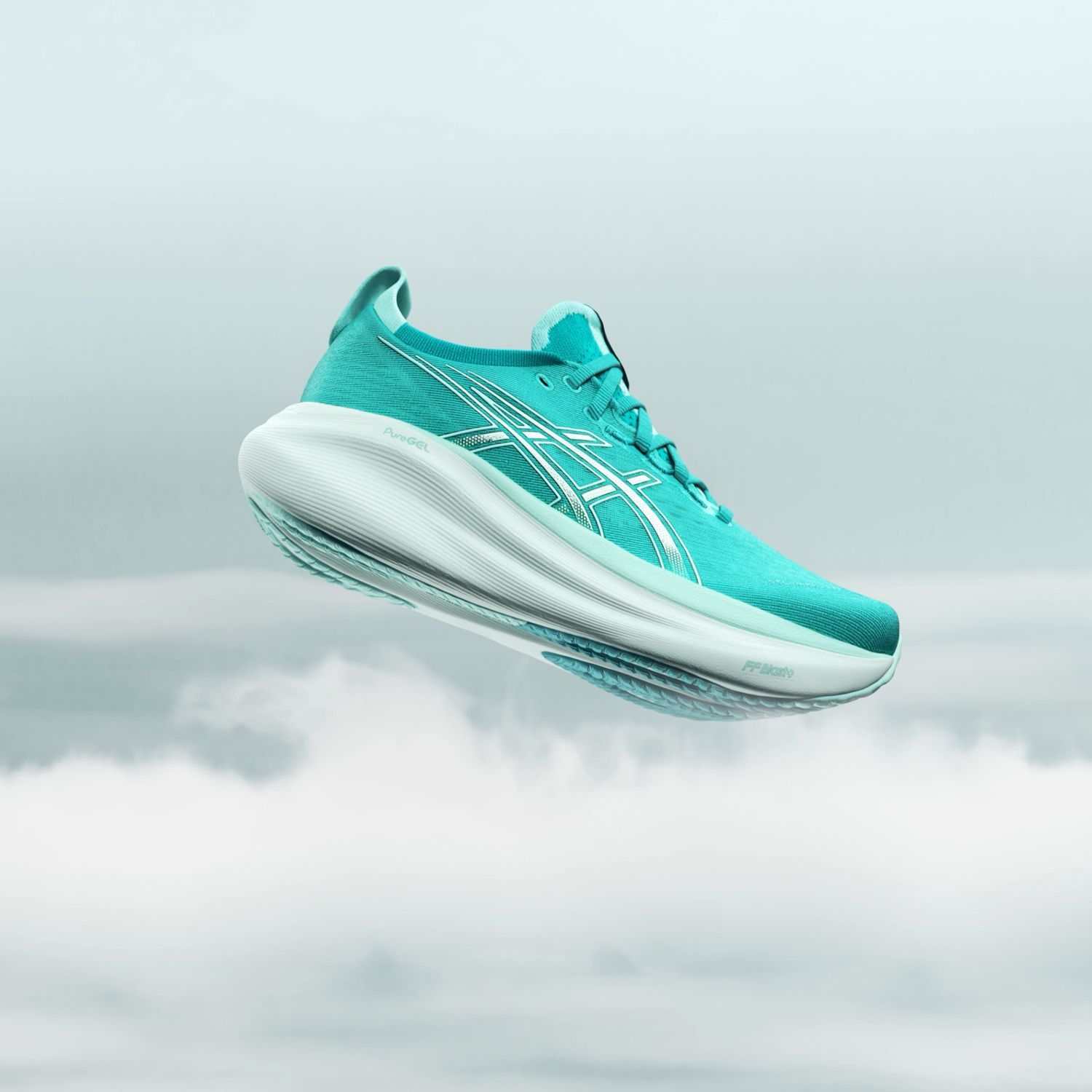 クッション性と快適性を追求したランニングシューズ「GEL-NIMBUS 27