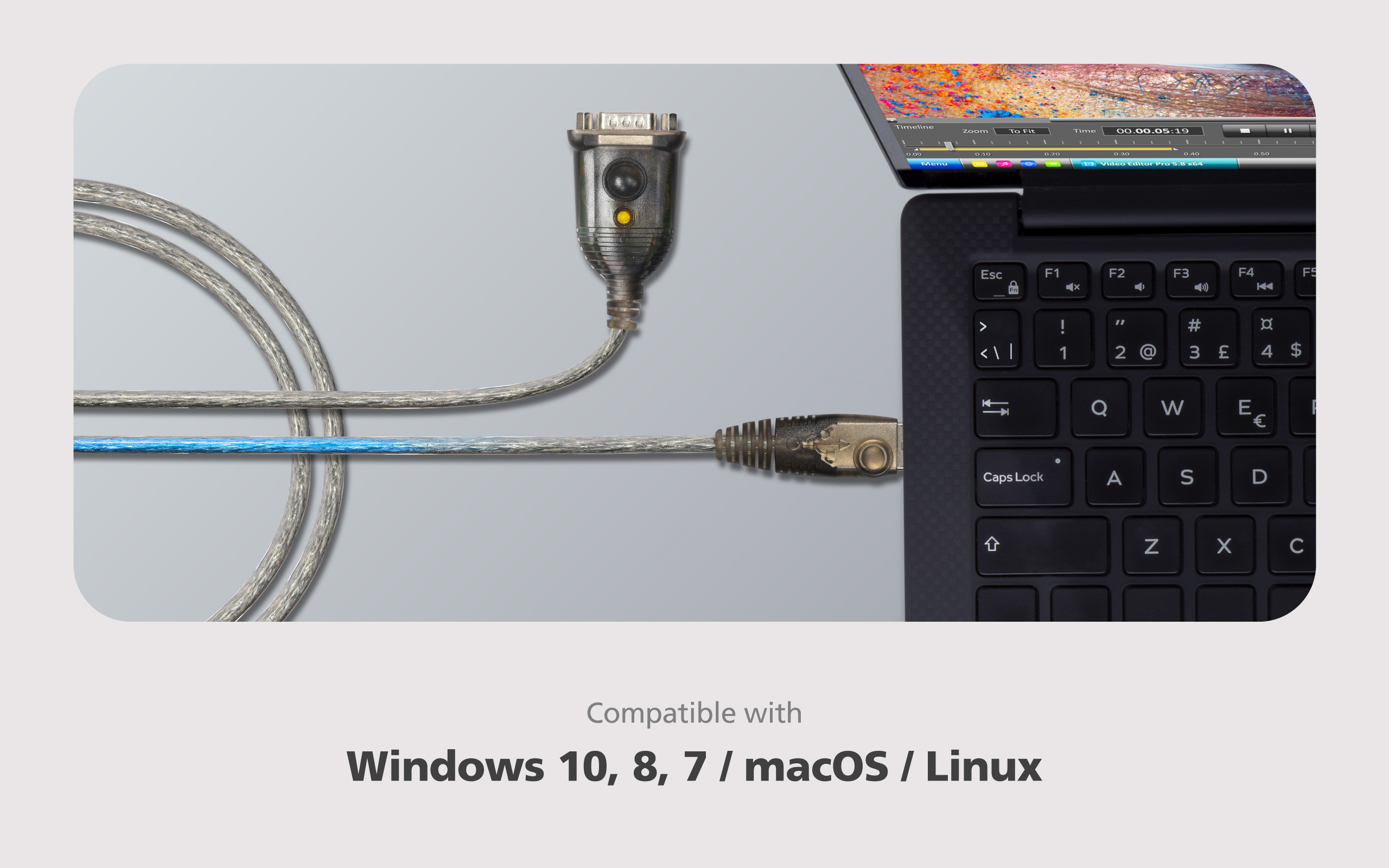 USB→RS-232変換（100cm） - UC232A1, ATEN コンバーター | ATEN Japan