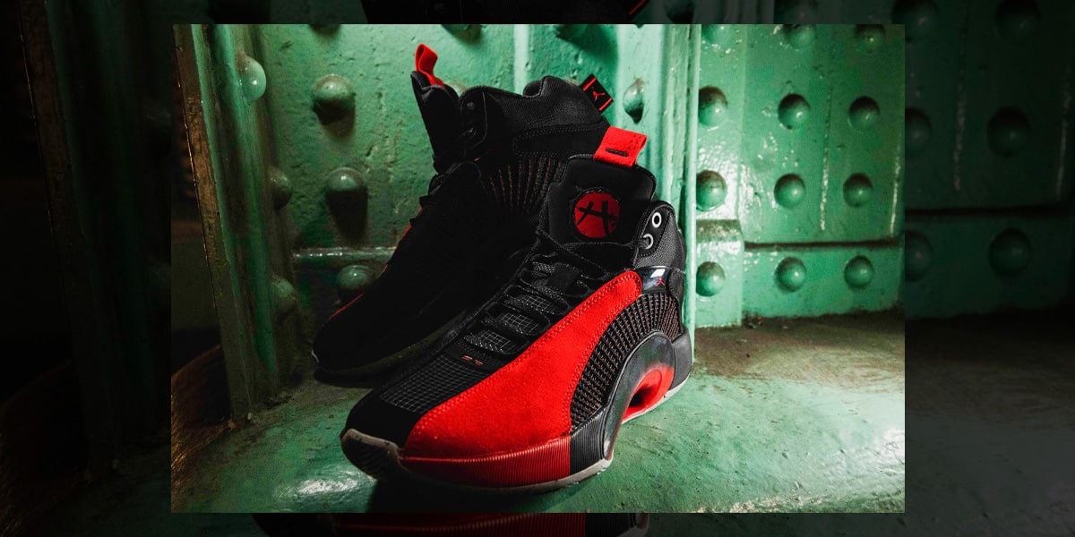 JORDAN BRAND AIR JORDAN XXXV SP-R PF CHALLENGE RED/CHALLENGE RED