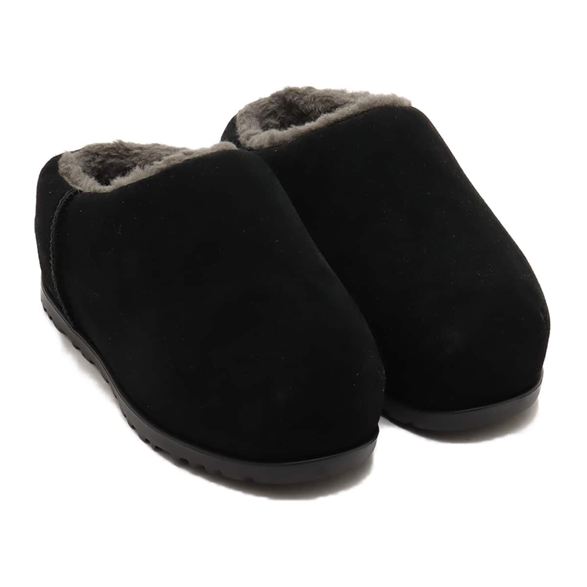 UGG W PUMPED SLIDE BLACK （アグ パンプド スライド-ブラック