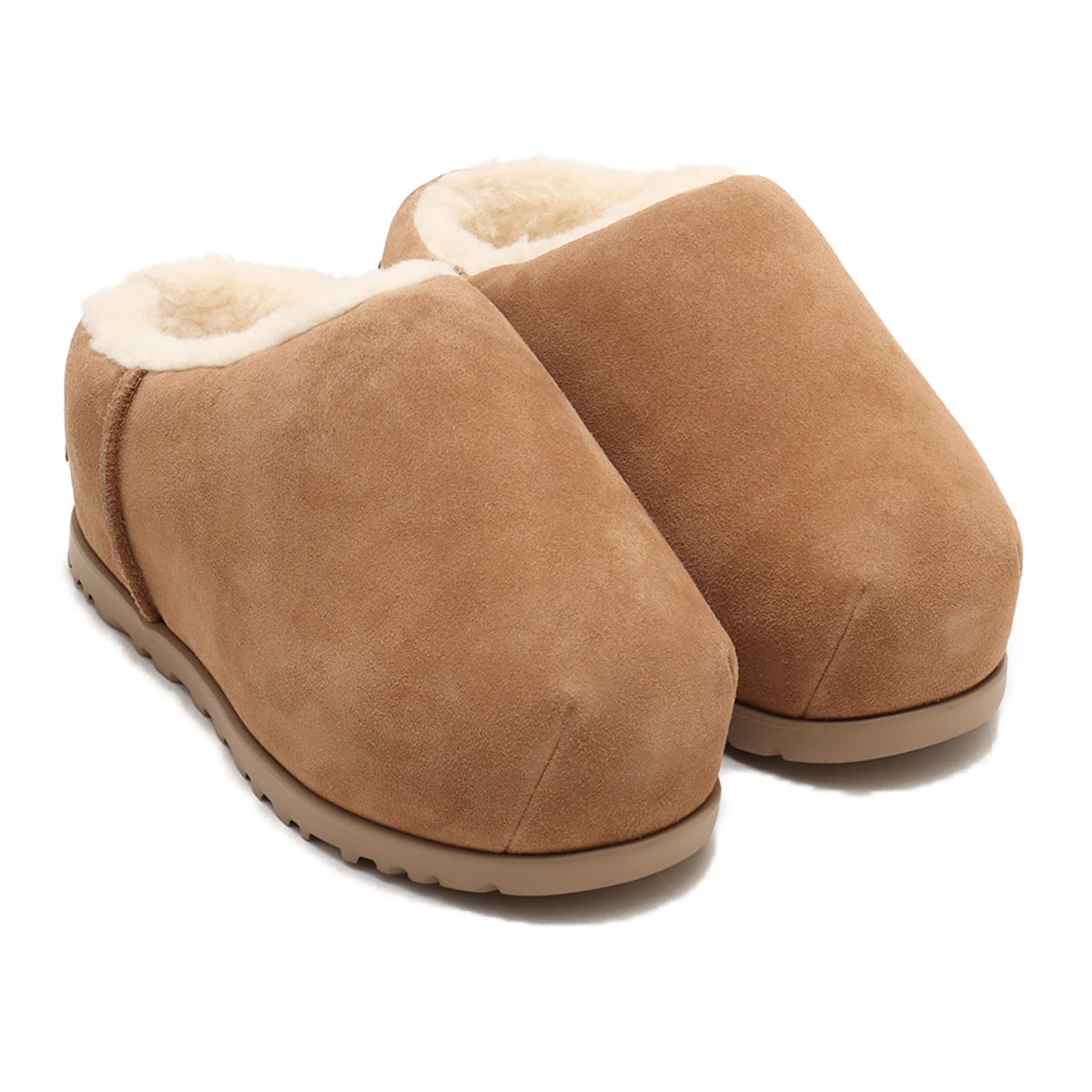 UGG W PUMPED SLIDE CHESTNUT （アグ パンプド スライド-ブラウン