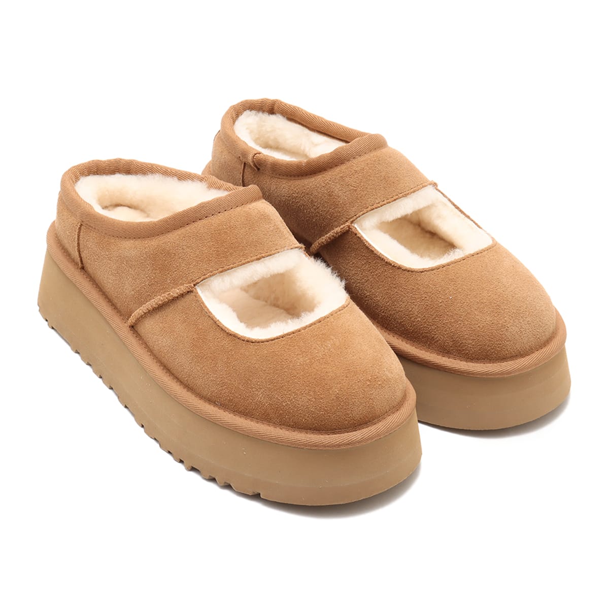 UGG W BEA MARY JANE CHESTNUT（アグ ビア メアリー ジェーン-ブラウン