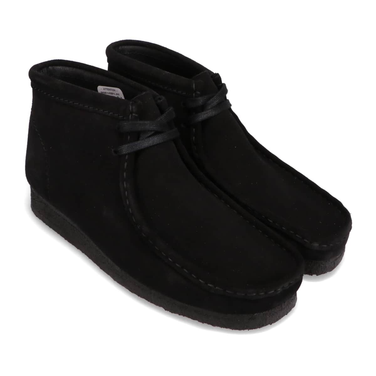 Clarks Wallabee Boot Black Sde Black Sde 24SP-I（クラークス