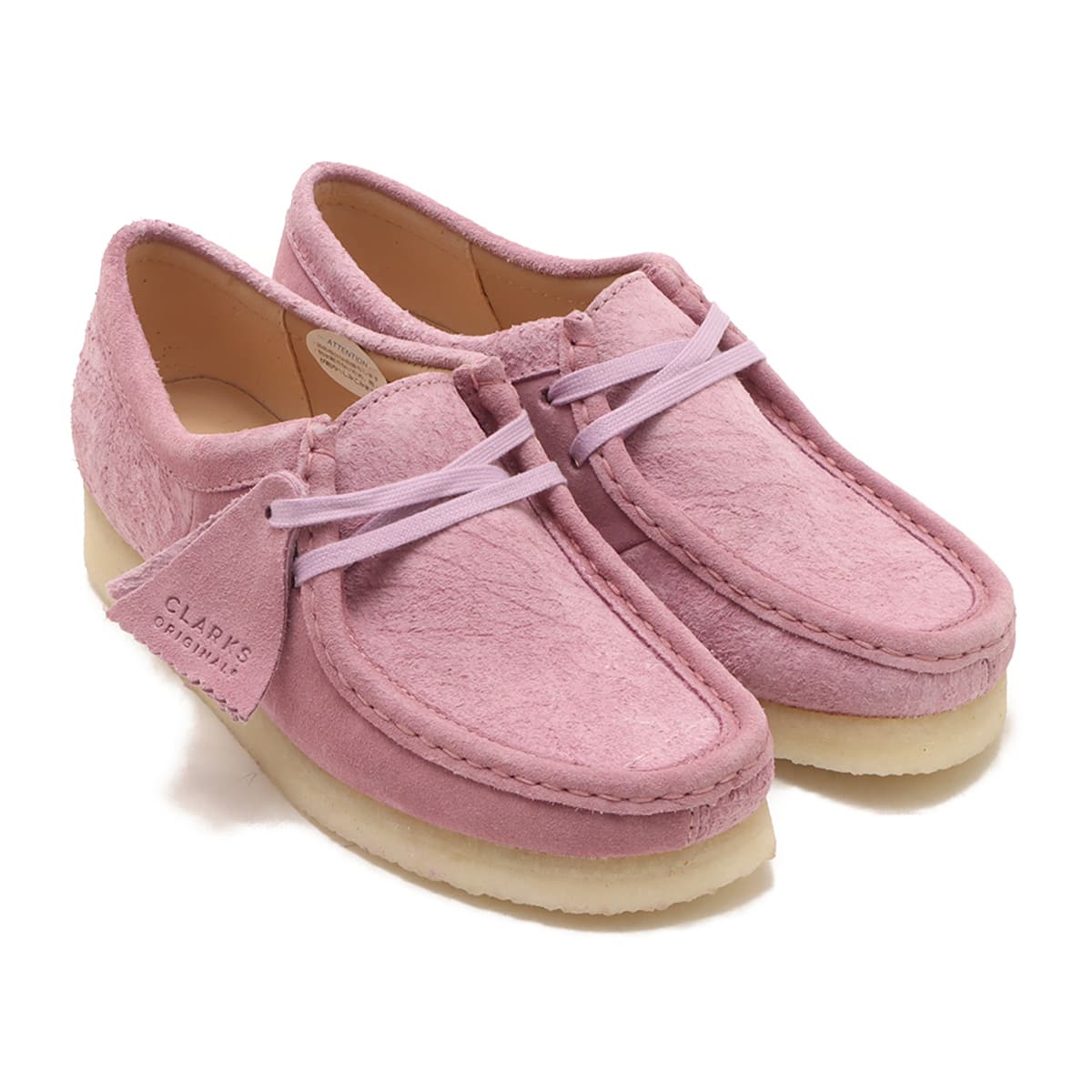 Clarks Wallabee. Pink PINK（クラークス x ダニエル・カターリ