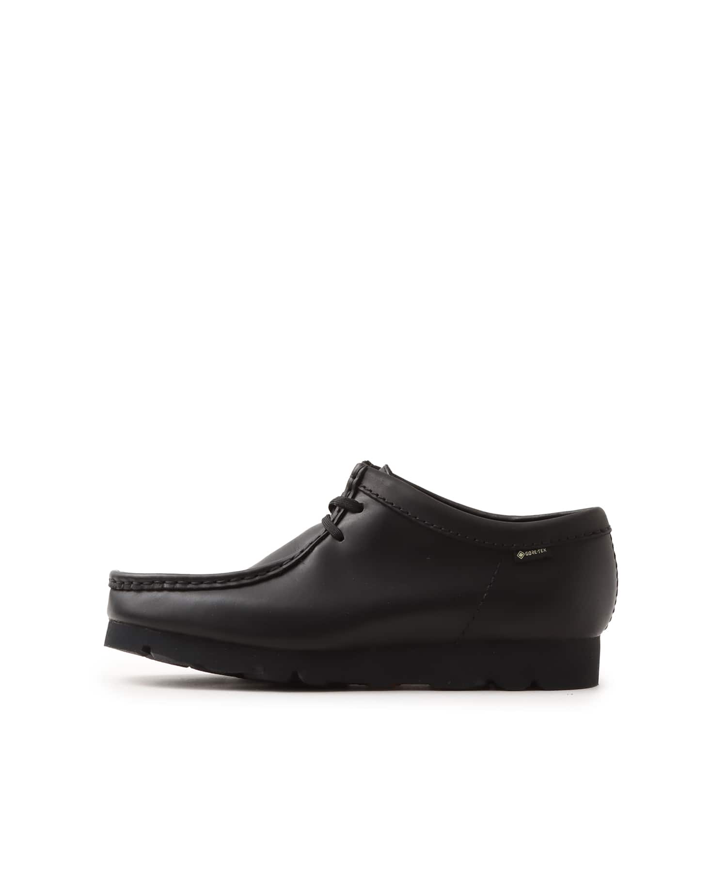 CLARKS Wallabee GTX Black / Black Leather（クラークス ワラビー GTX