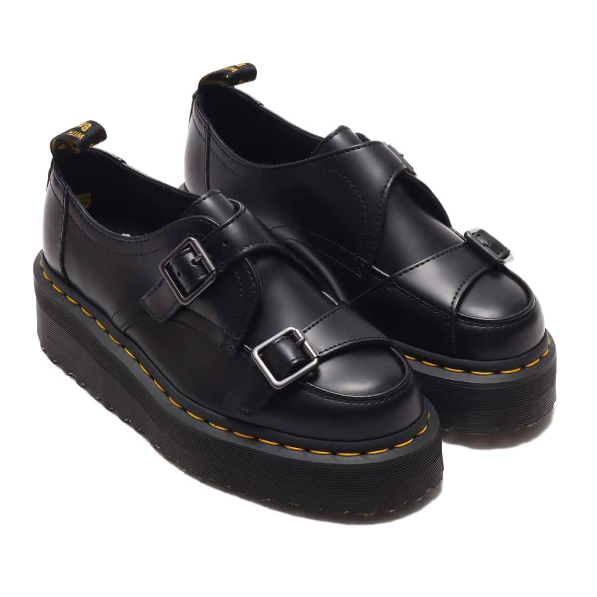 Dr.Martens QUAD CREEPERS SIDNEY DBL MONK BLACK 20FW-I（ドクター