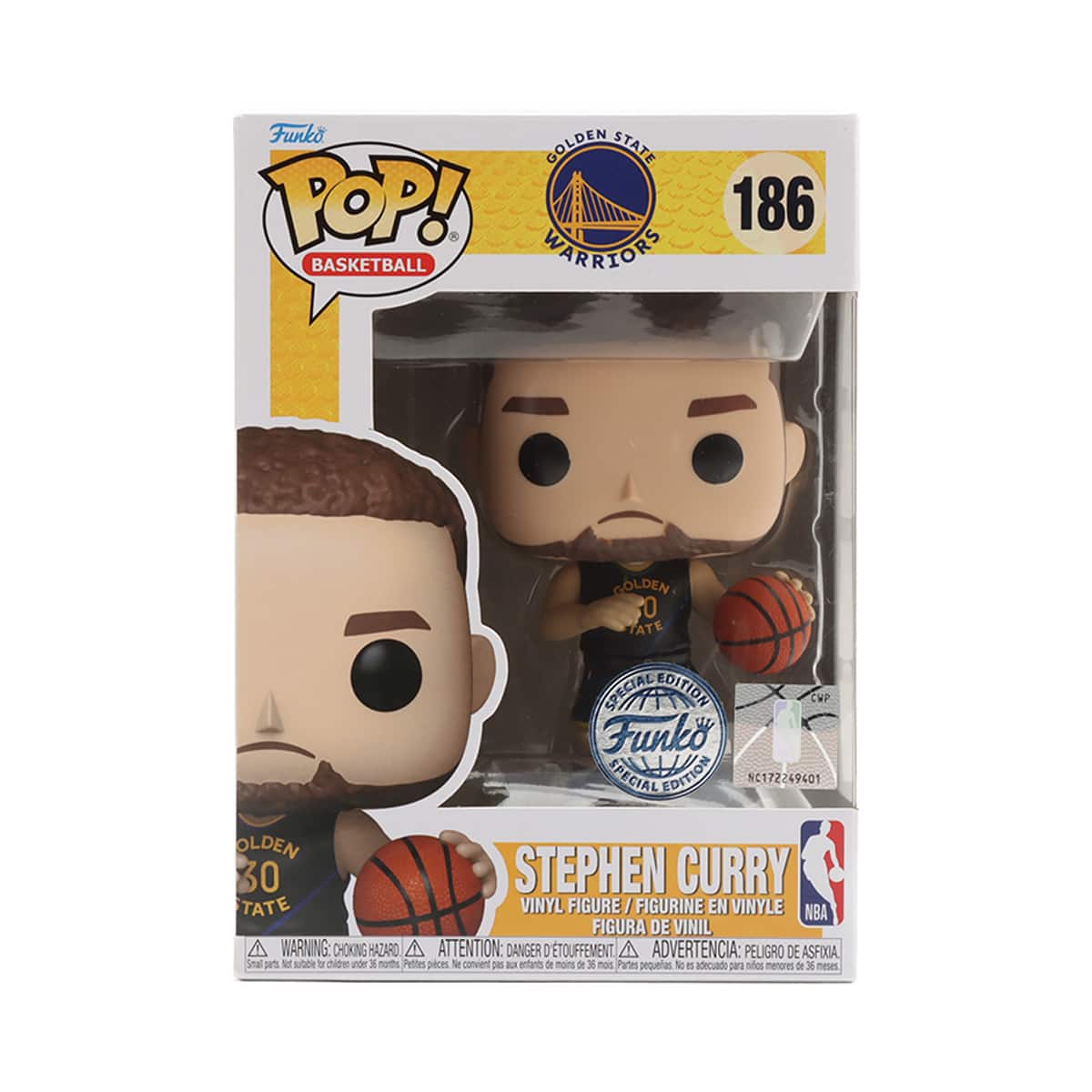 FUNKO POP! NBA- Warriors Stephen Curry(22-23 Statement Edition