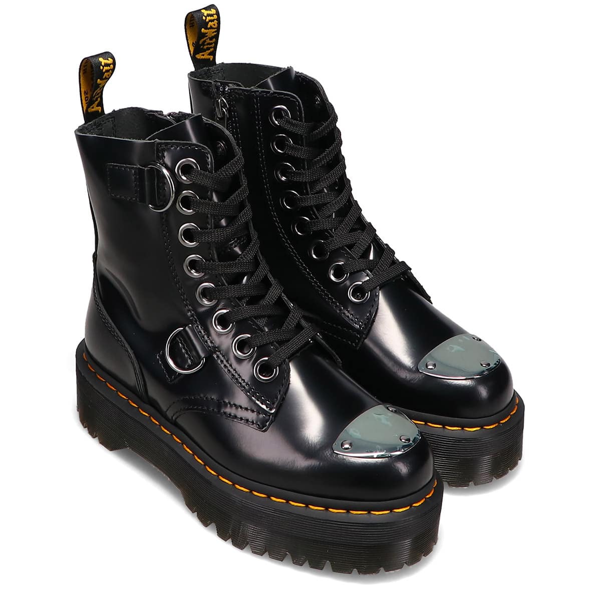 Dr.Martens Jadon Alt Black Buttero BLACK 23FW-I（ドクターマーチン