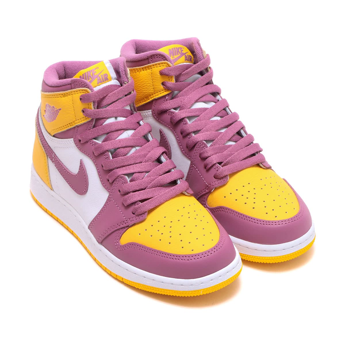 JORDAN BRAND AIR JORDAN 1 RETRO HIGH OG GS UNIVERSITY GOLD/LIGHT