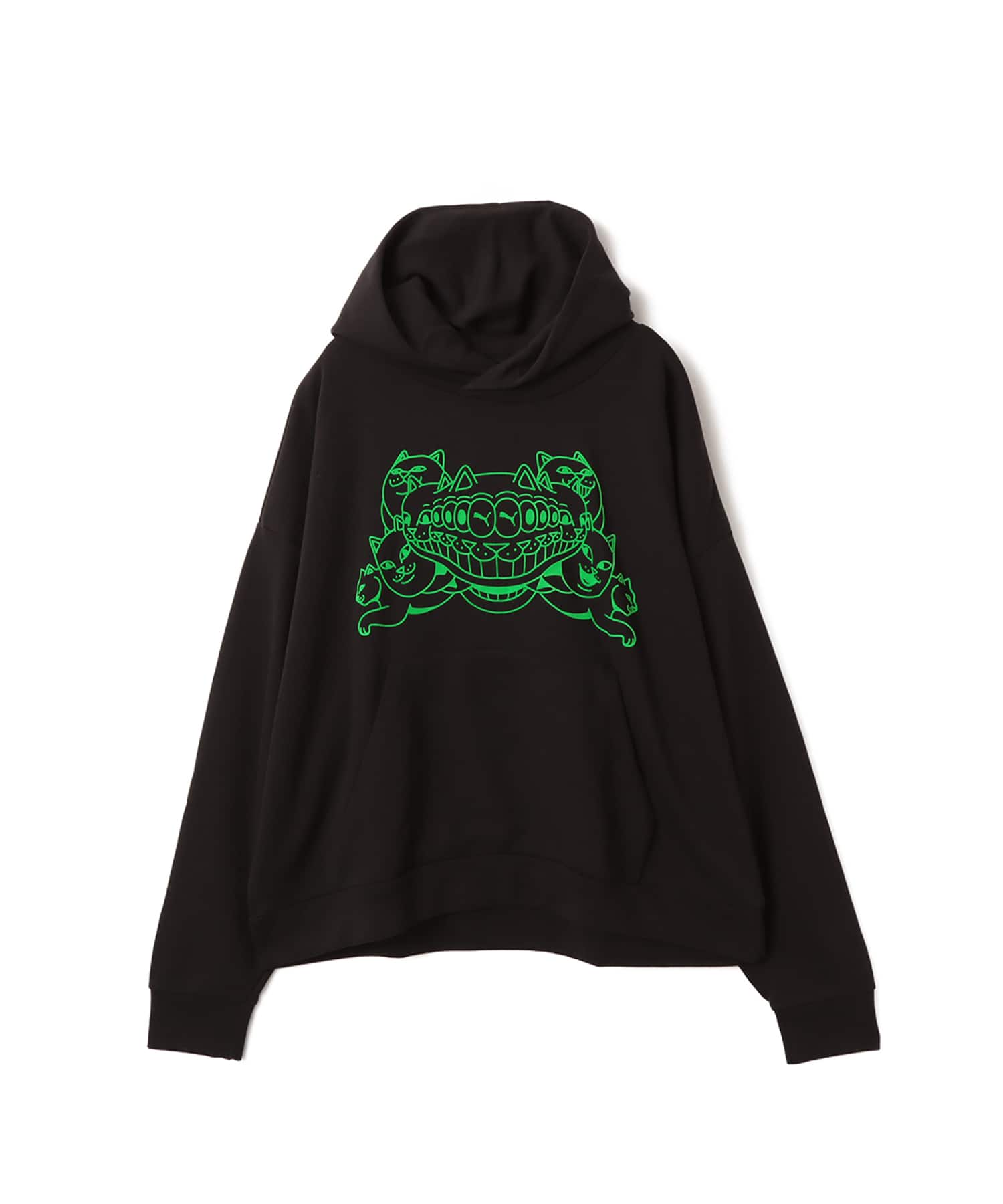 PUMA PUMA x RIPNDIP BOXY GRAPHIC HOODIE TR PUMA BLACK（プーマ