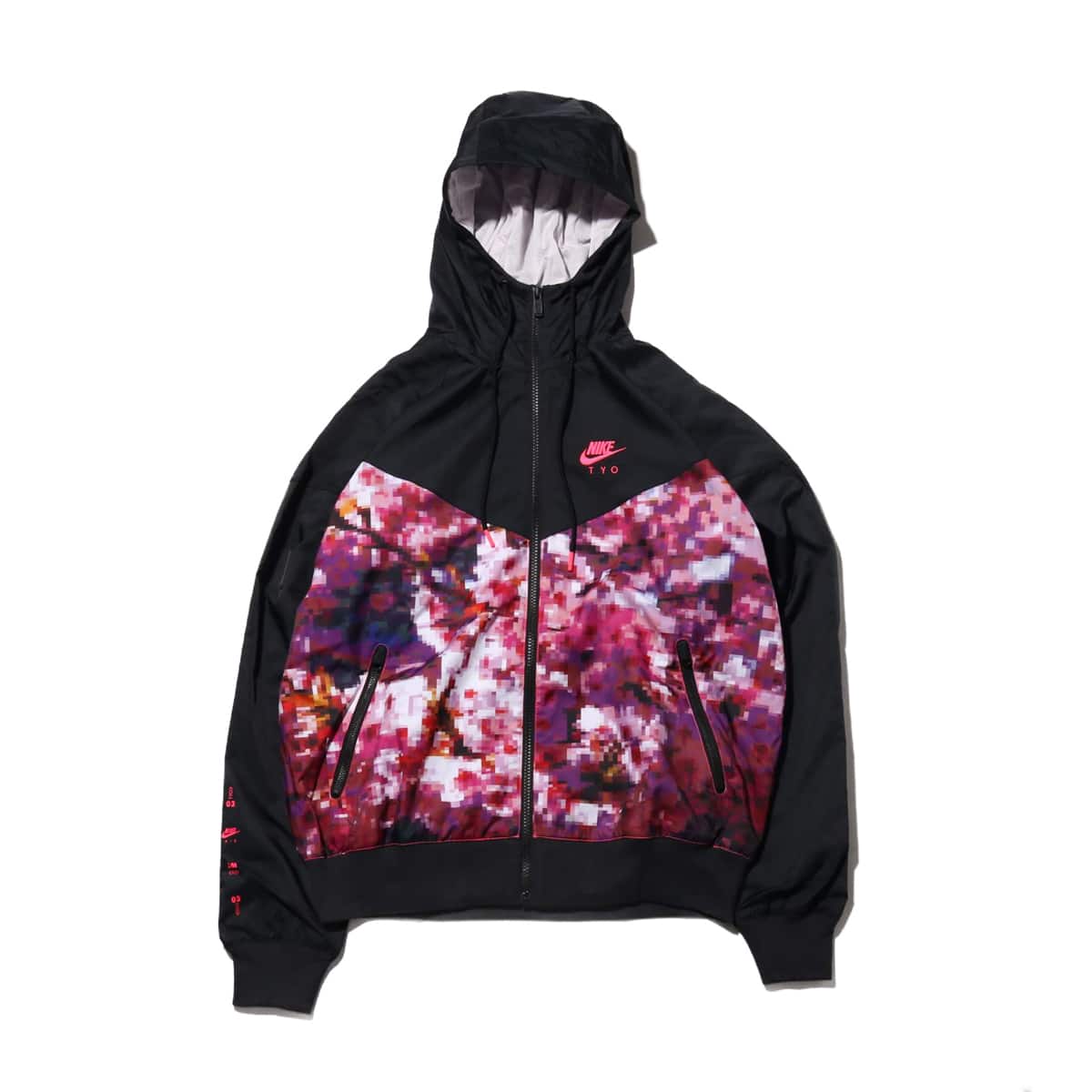 NIKE AS M NSW TOKYO FLORAL WVN JKT BLACK 20SP-S（ナイキ トウキョウ