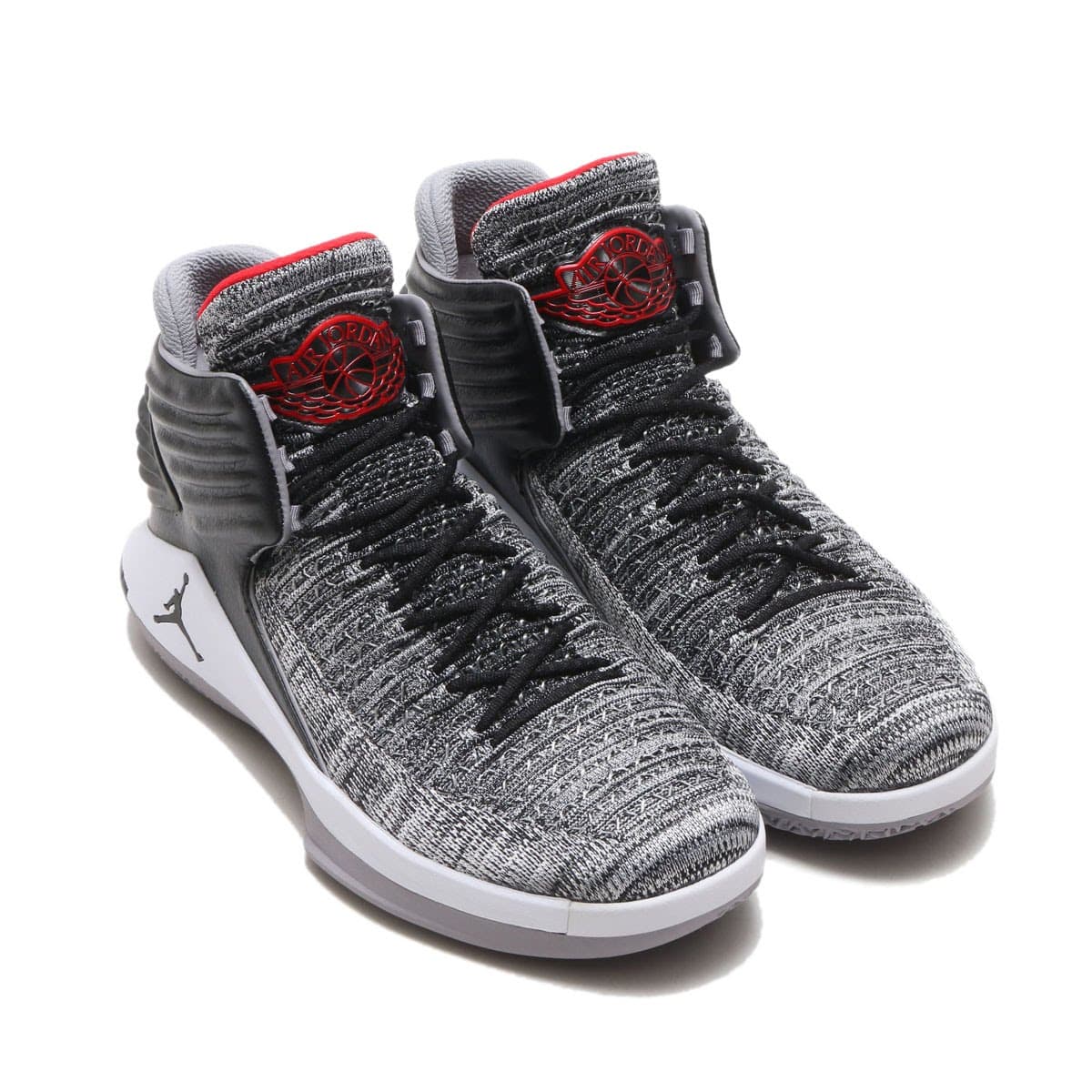 JORDAN BRAND AIR JORDAN XXXII PF BLACK/UNIVERSITY RED-WHITE-CEMENT