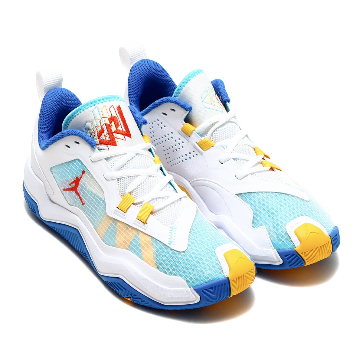 JORDAN BRAND JORDAN ONE TAKE 4 PF WHITE/CHILE RED-LAGOON PULSE