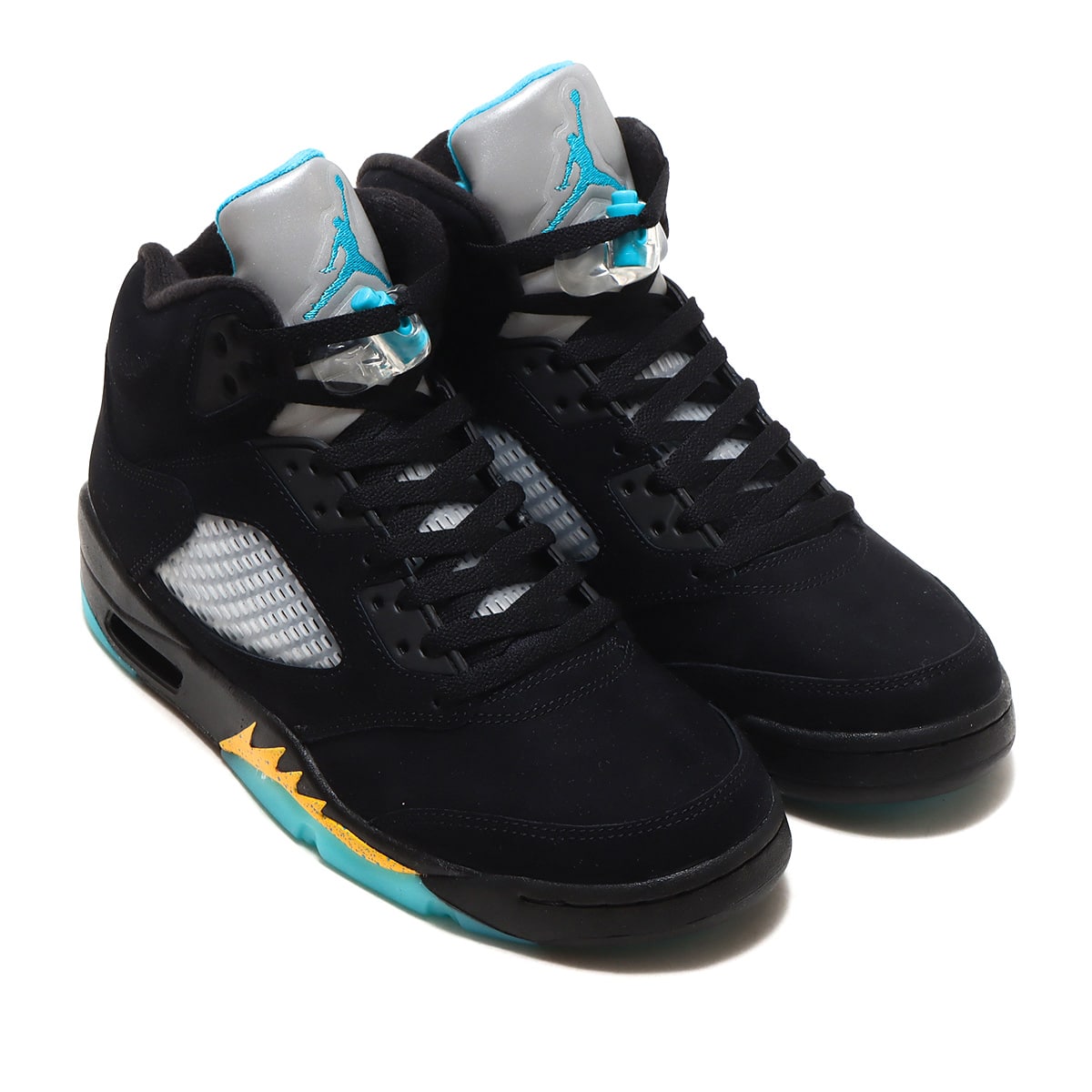 JORDAN BRAND AIR JORDAN 5 RETRO BLACK/AQUATONE-TAXI 23SP-I