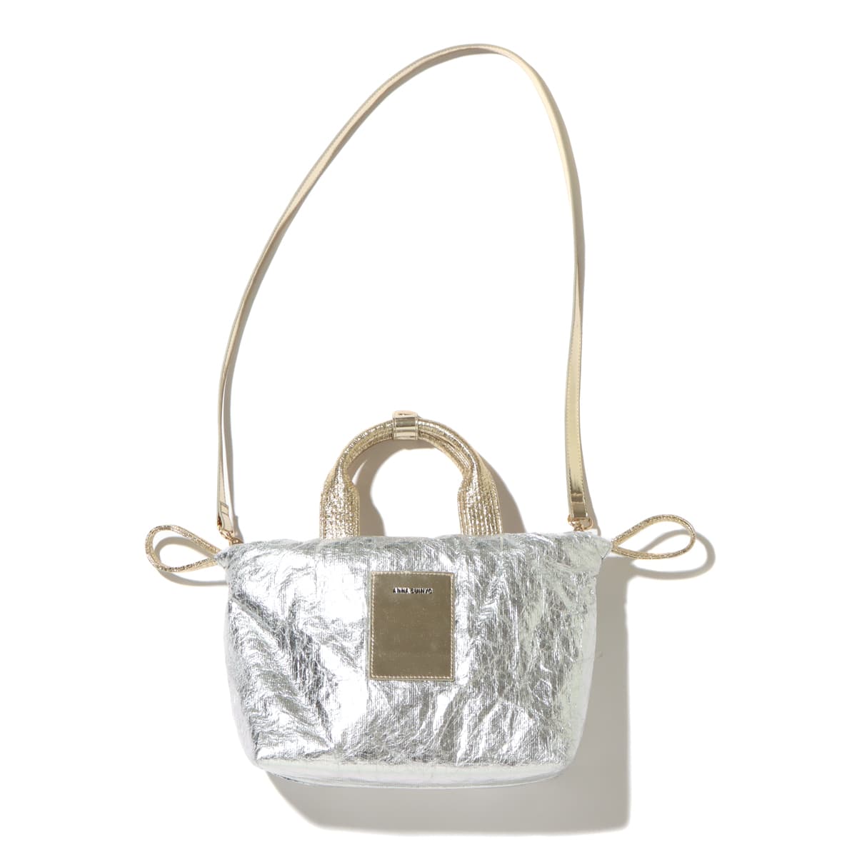 ANNA SUI NYC TOY 2way バッグ SILVER 24SP-I（アナスイエヌワイシー