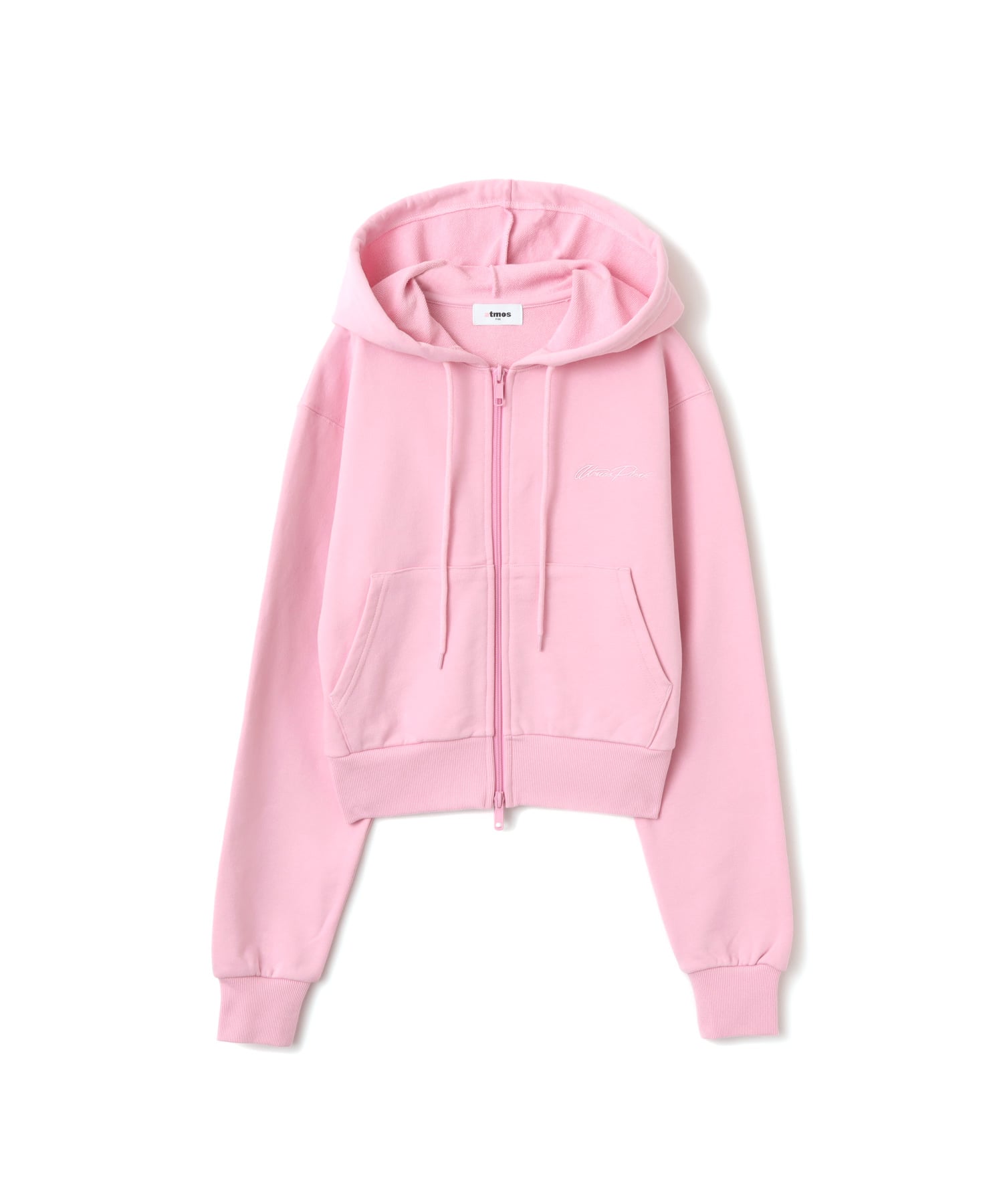 atmos pink Compact Zip Up Hoodie PINK（アトモス ピンク コンパクト